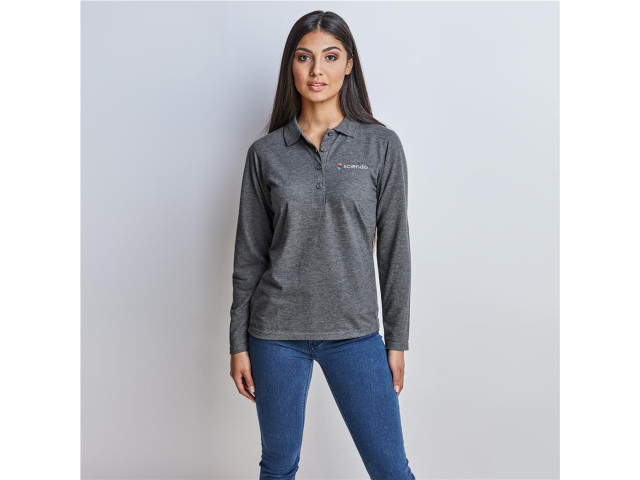 Ladies Long Sleeve Elemental Golf Shirt - Image 5