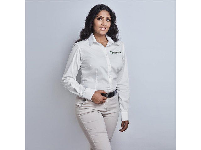 Ladies Long Sleeve Sheffield Stretch Shirt - Image 5