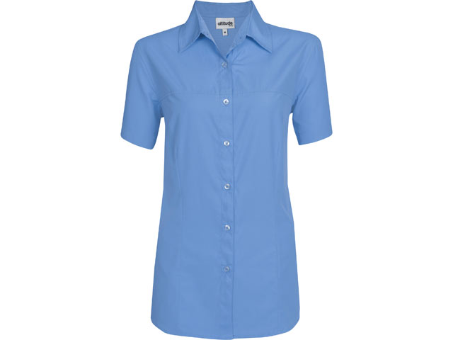 Ladies Short Sleeve Empire Shirt - Image 4