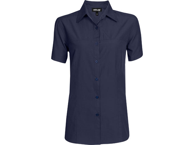Ladies Short Sleeve Empire Shirt - Image 5
