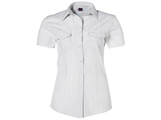 Ladies Short Sleeve Huntington Shirt - Image 3