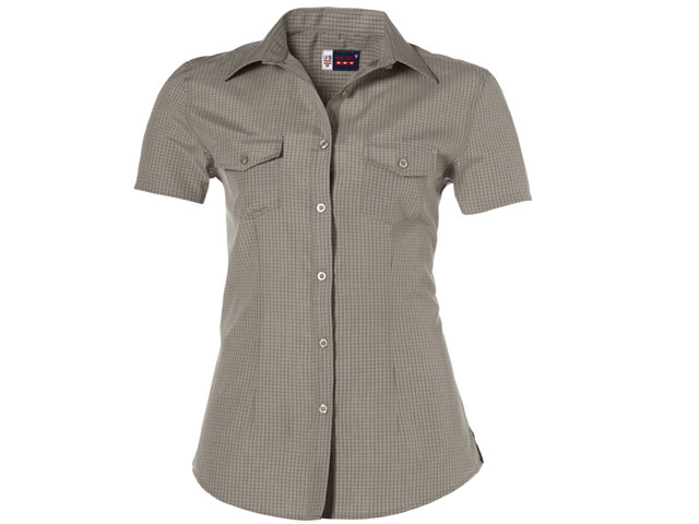 Ladies Short Sleeve Huntington Shirt - Image 4
