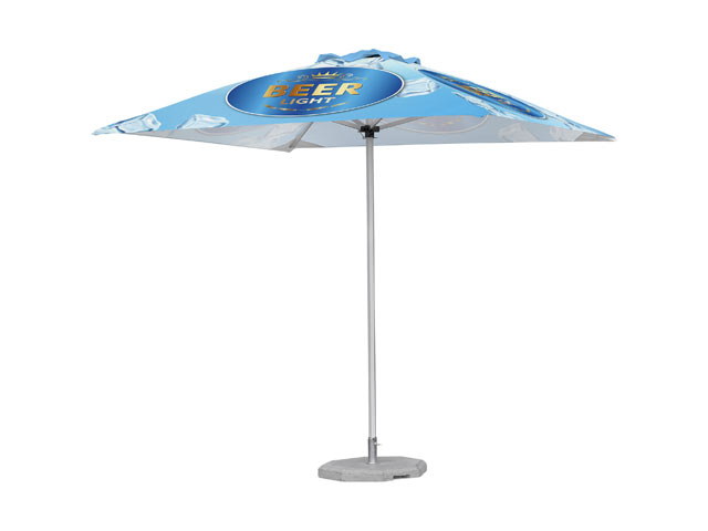 Legend Sublimated Parasol Single Hexagonal Pole 2.2m x 2.2m