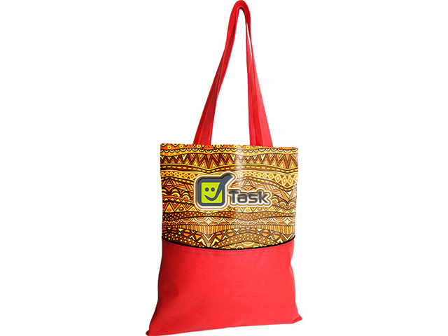 Mazu Shoulder Shopper Bag with Piping + FC