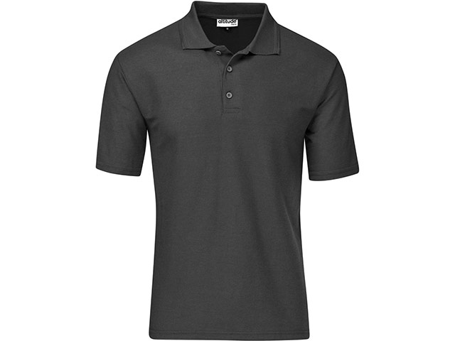Mens Basic Pique Golf Shirt - Image 2