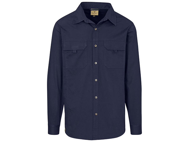 Mens Long Sleeve Mawenzi Twill Shirt - Image 3