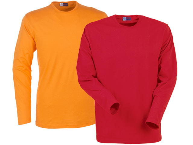 Mens Long Sleeve Portland T-Shirt - Image 5