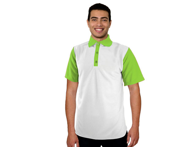 Mens Tokyo Golf Shirt With Spot Sublimation Branding