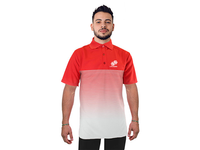 Mens Werna Sublimation Golf Shirt - Polyester Interlock Moisture