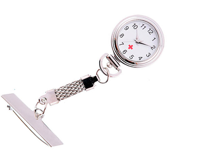 Metal Nurse Watch