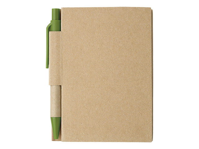 Mini Recycled Notebook And Pen - Image 5
