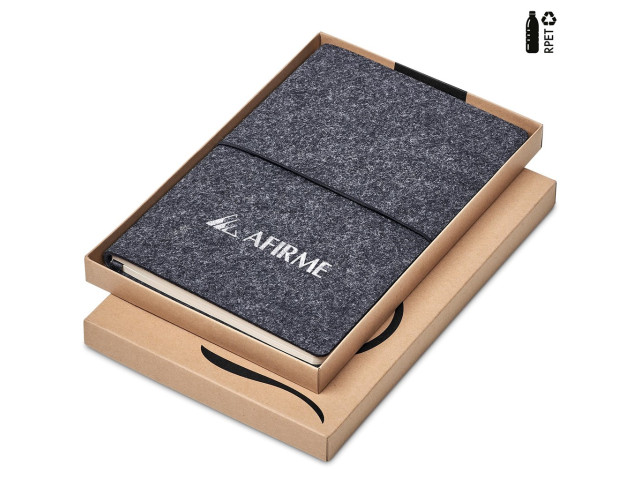 Okiya Rika Recycled Felt Soft Cover notebook