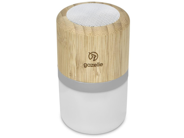 Okiyo Heiwa Bamboo Bluetooth Speaker and Night Light