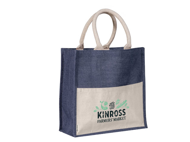 Okiyo Kachi Jute and Cotton Tote