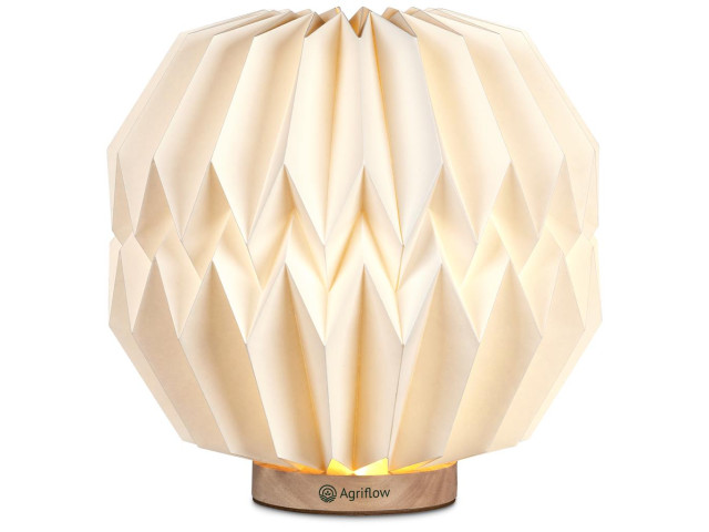Okiyo Kosuke Wood and Paper LED Lamp