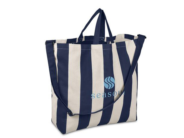 Okiyo Natsuri Recycled Canvas Large Beach Bag - Image 2