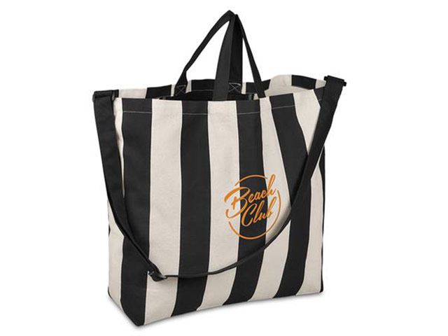 Okiyo Natsuri Recycled Canvas Large Beach Bag - Image 3