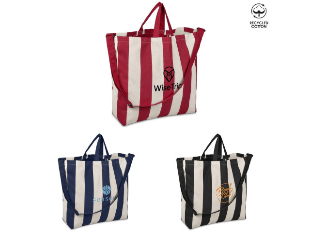Okiyo Natsuri Recycled Canvas Large Beach Bag - Image 4