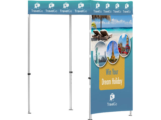 Ovation Sublimated Gazebo 1.5m X 1.5m - 1 Full-Wall Skin