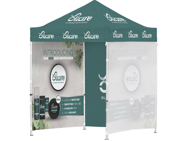 Ovation Sublimated Gazebo 2m X 2m - 3 Full-Wall Skins