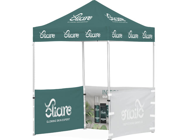 Ovation Sublimated Gazebo 2m X 2m - 3 Half-Wall Skins