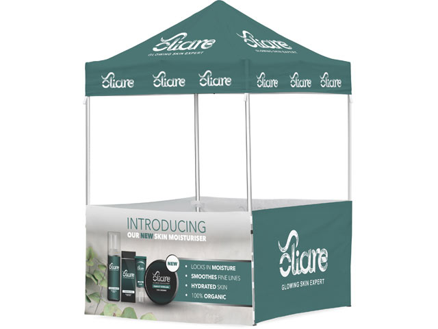 Ovation Sublimated Gazebo 2m X 2m - 4 Half-Wall Skins