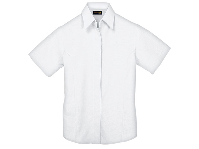 Oxford Blouse Short Sleeve Ladies