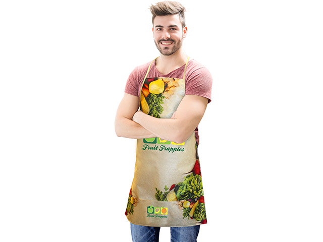 Recycled PET Apron with  Full colour edge to edge 