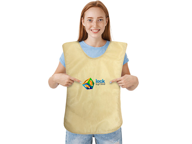 Recycled PET Bib with  A4 Full colour print