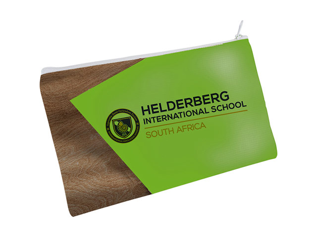 Recycled Sublimated PET Pencil Case -15CM