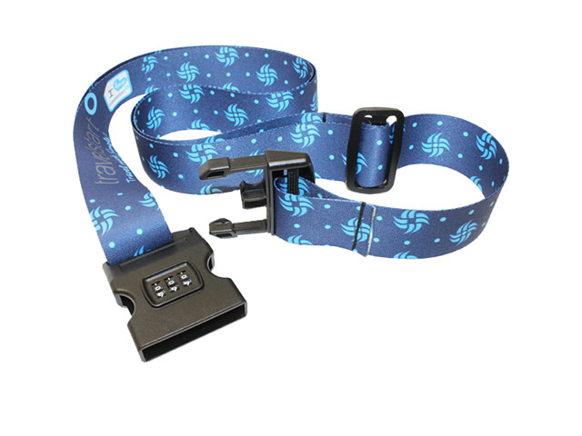Rumbi Adjustable Luggage Strap FC+Combination Lock