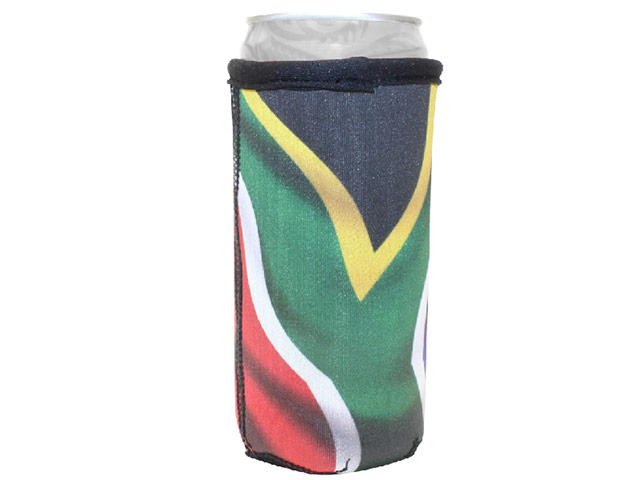 SA Flag Can Cooler 300ml with FC Sublimation