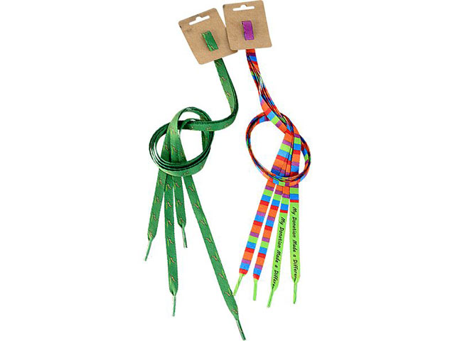 Shoelaces with ful col