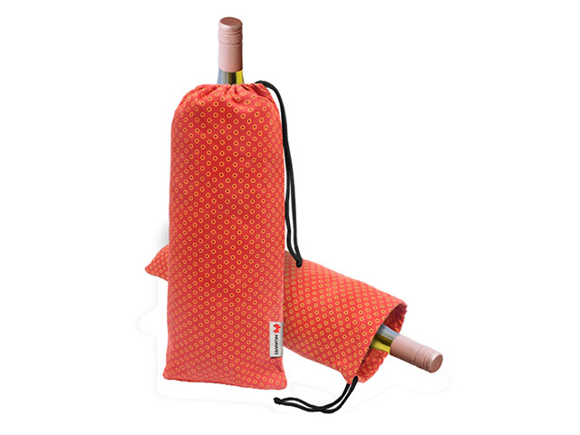 Shweshwe Wine Bag with fc tag