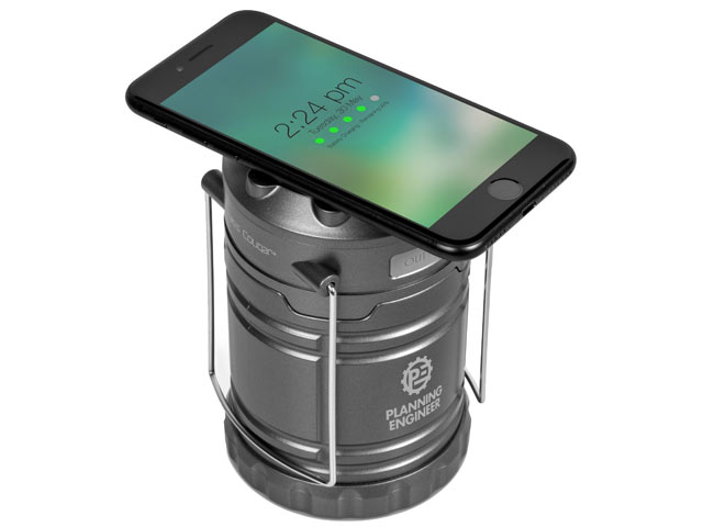 Swiss Cougar Cape Town Lantern and Wireless Charging Power Bank - 4 000mAh
