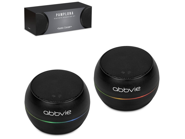 Swiss Cougar Pamplona Bluetooth Speaker Duo Set - Image 3