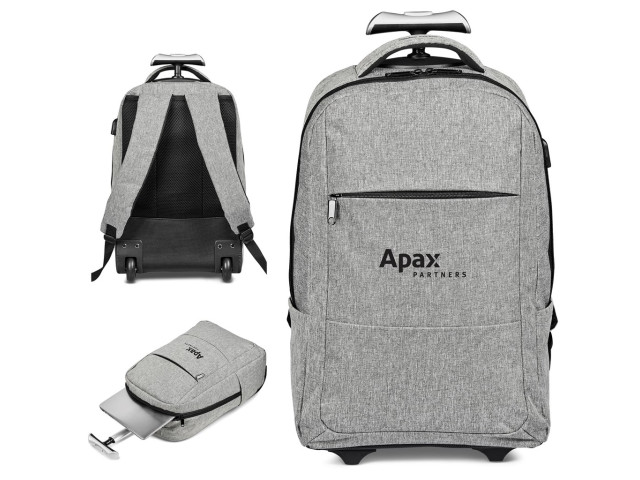 Swiss Cougar San Marino Laptop Trolley Backpack - Image 3