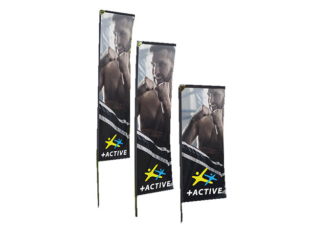 Telescopic Banners Deluxe Single Sided Digital