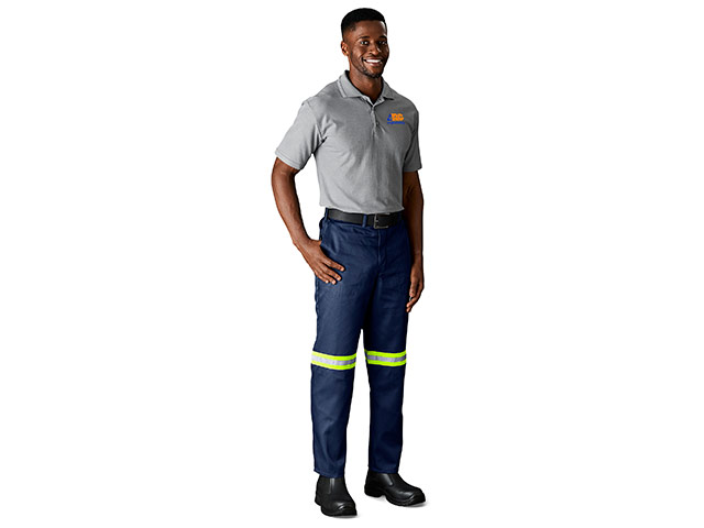 Trade Polycotton Pants - Reflective Legs - Yellow Tape - Image 2