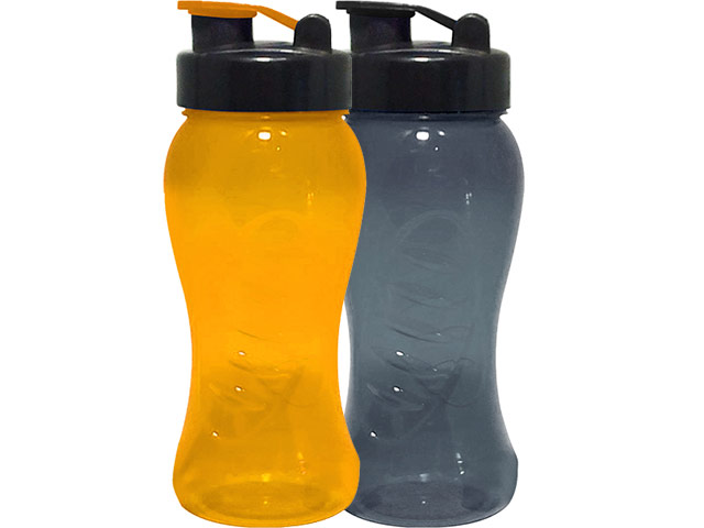 Transparent Curve 500Ml Water Bottle With Flip Top - Image 3