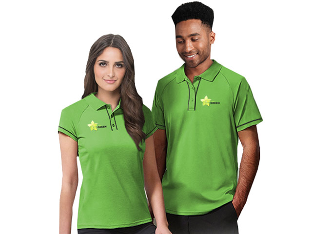 Unisex Raglan Domini Golf Shirt